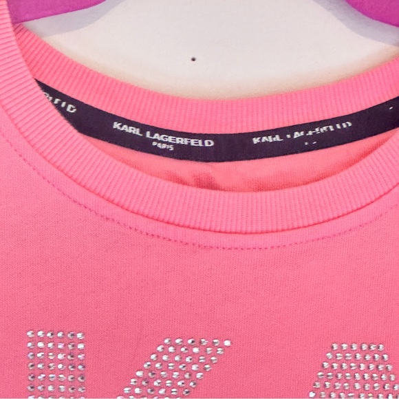 Karl Lagerfeld Paris XS Sweat Shirt - Picture 2 of 11